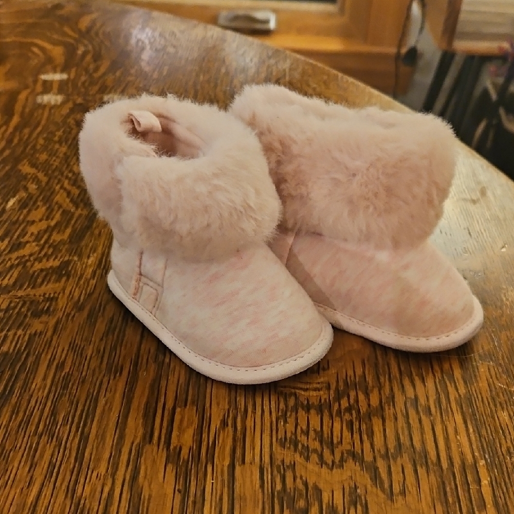 Cozy Pink Kids Boots